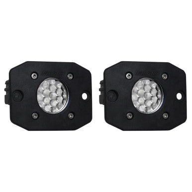 RIGID IGNITE FLOOD DIFFUSED BACK UP KIT FLUSH MOUNT PAIR