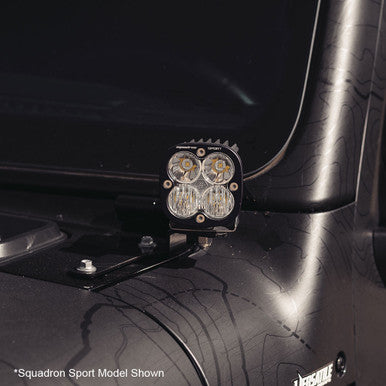 Jeep JL/JT Squadron Pro A-Pillar Light Kit - Jeep 2020-2025 Gladiator; 2018-2025 Wrangler JL