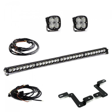 Jeep JL/JT Squadron Sport/S8 40 Inch A-Pillar/Cowl Mount Light Kit - Jeep 2020-2025 Gladiator; 2018-2025 Wrangler JL