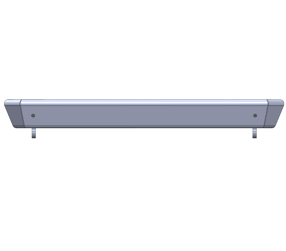 Savvy Legacy 6061 aluminum rear bumper for 1997-2006 Jeep Wrangler TJ and LJ