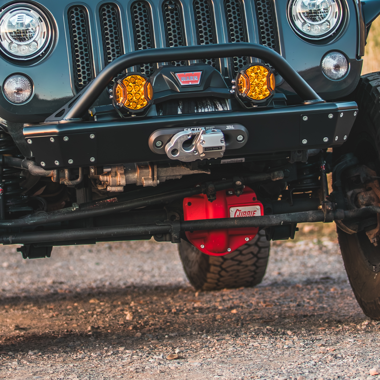 Stainless steel corner armor upgrade for Savvy Legacy aluminum front bumper