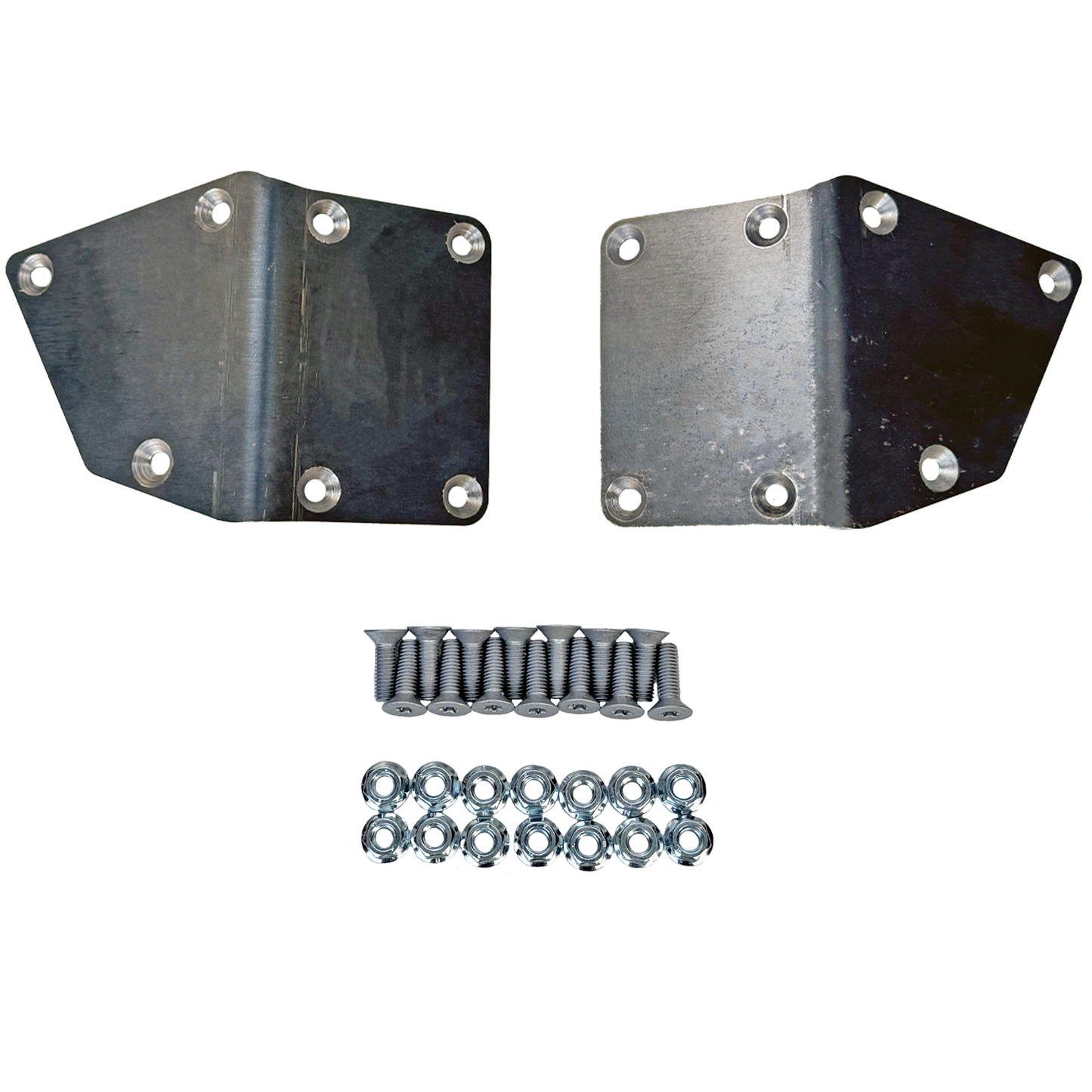 Steel Hard Core Corners installed on Savvy Krawler Lite front bumper