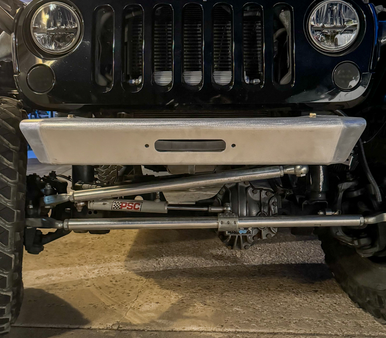 High-clearance Jeep JK bumper with perfect approach angles