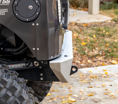 High-clearance Jeep JK bumper with perfect departure angles