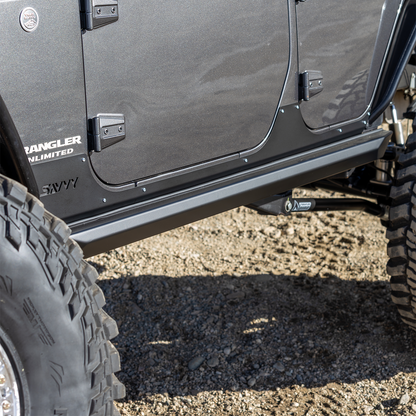 2007-2018 JEEP JKU WRANGLER ROCK SLIDERS (BOLT ON) KRAWLER LITE SAVVY OFFROAD