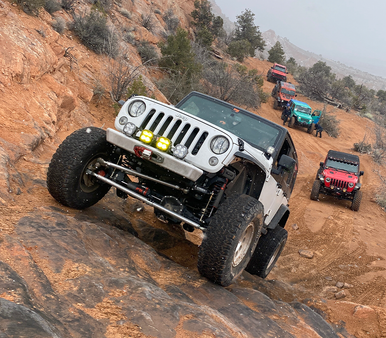 Best high-clearance Jeep JK bumper with CNC laser-cut design