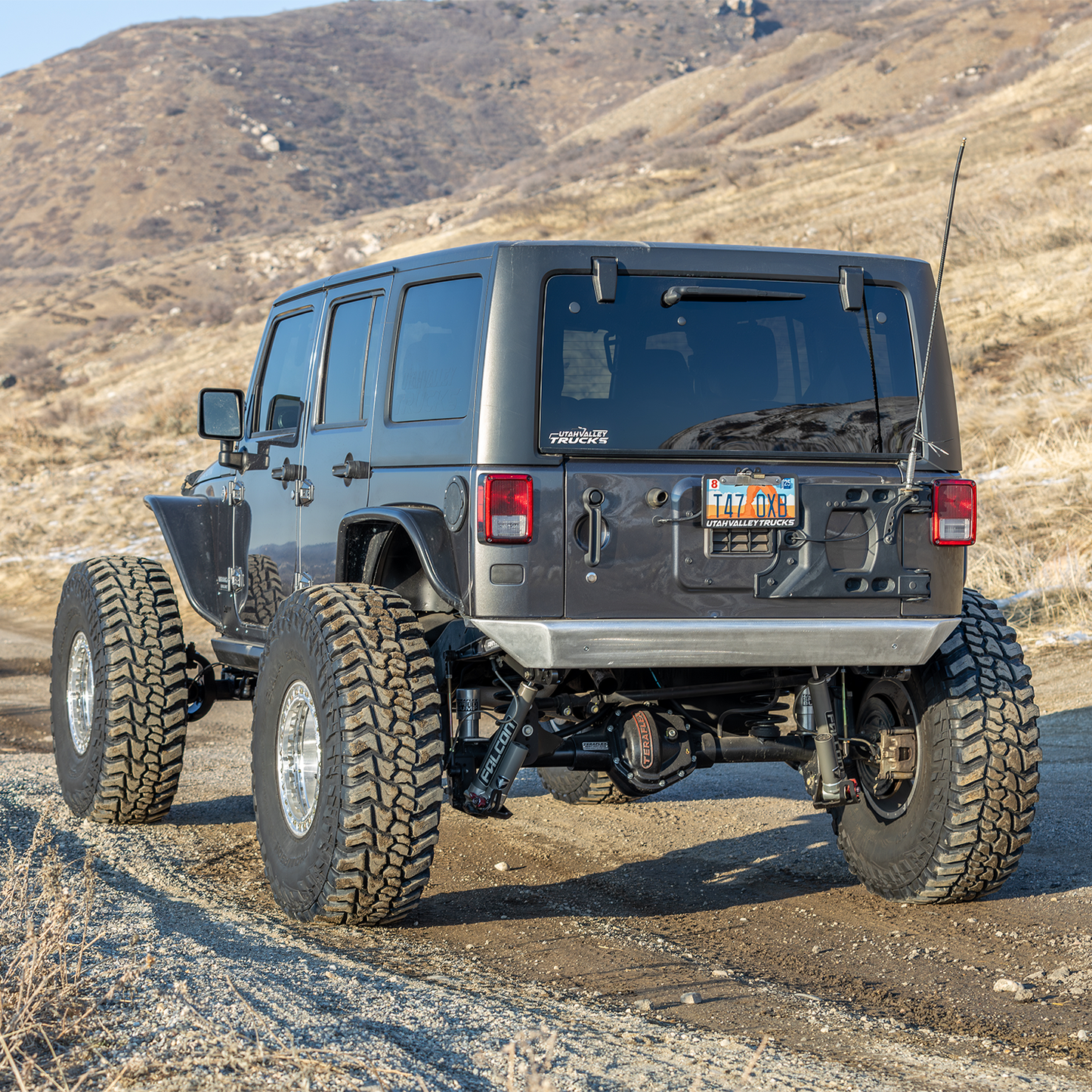 2007-2018 Jeep Wrangler JK, 10 lb high-clearance low-profile design