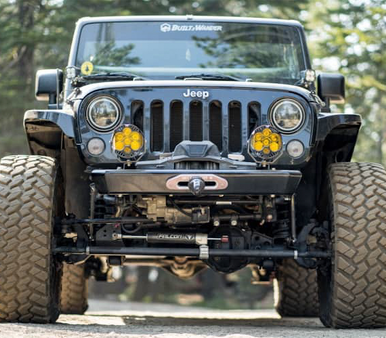 Jeep JK front bumper