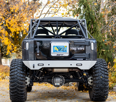 Best Jeep JK high-clearance spare tire delete for off-road builds