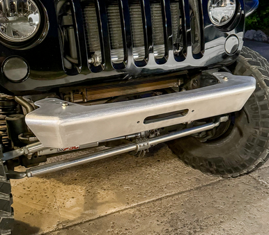 Jeep JK front bumper installation