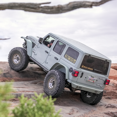 Lightweight Jeep JL rear bumper