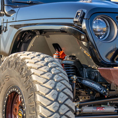 Jeep JL inner fenders for oversized tires and maximum clearance