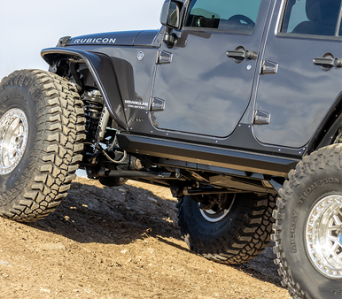 high clearance Jeep JKU sliders
