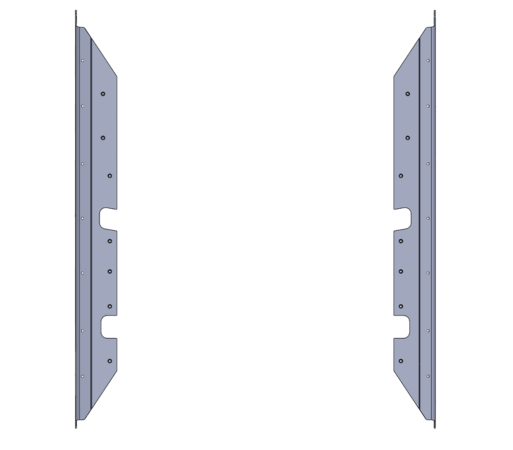 JEEP LJ SAVVY LEGACY 6061 ALUMINUM ROCKER ARMOR