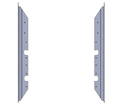 JEEP LJ SAVVY LEGACY 6061 ALUMINUM ROCKER ARMOR