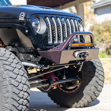 Jeep JL KRAWLER LITE bumper with protective front hoop