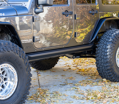 Best Jeep JKU slider protection for overlanding & crawling