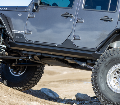 best rock sliders for Jeep JKU off-roading