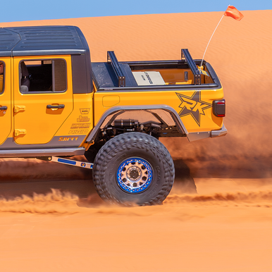 Off-road tested Jeep Gladiator rear inner fenders for better clearance