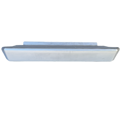 6061 aluminum front bumper skin on 1997-2006 Jeep Wrangler TJ and LJ