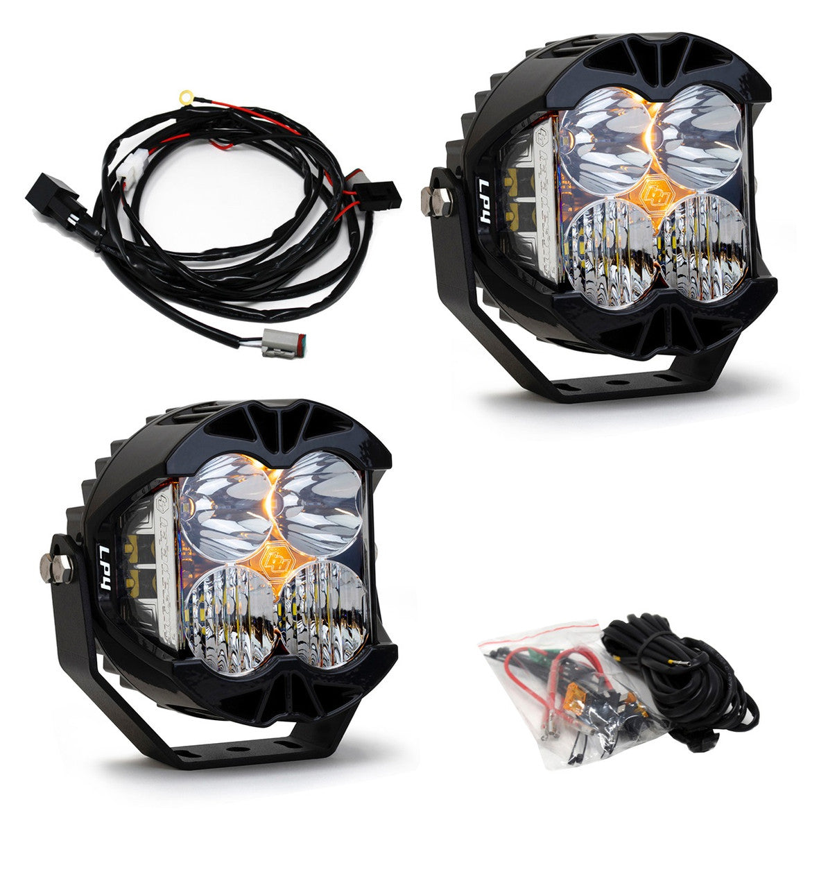 Jeep LP4 Pro Bumper Light Kit