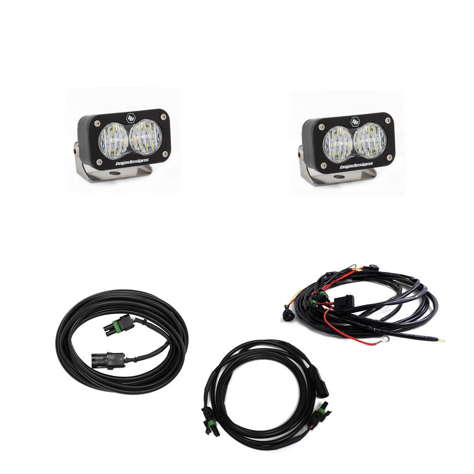 Jeep JL S2 Sport Dual Reverse Light Kit - Jeep 2018-2025 Wrangler JL; NOTE: w/ OE Rubicon, Sahara Bumper