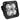 Squadron Sport Black Flush Mount LED Auxiliary Light Pod - Universal