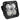 Squadron Sport Black Flush Mount LED Auxiliary Light Pod - Universal