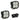 Squadron Sport Black LED Auxiliary Light Pod Pair - Universal