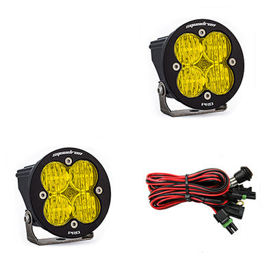 Squadron-R Pro Black LED Auxiliary Light Pod Pair - Universal