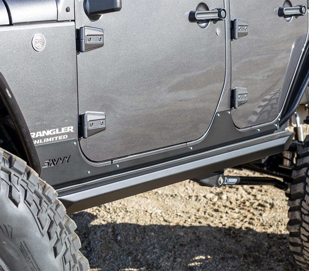 Easy install Jeep JKU sliders