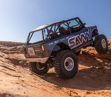 Best Jeep JK high-clearance aluminum rear bumper for rock crawling