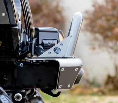 Jeep JK modular front bumper with replaceable aluminum skin