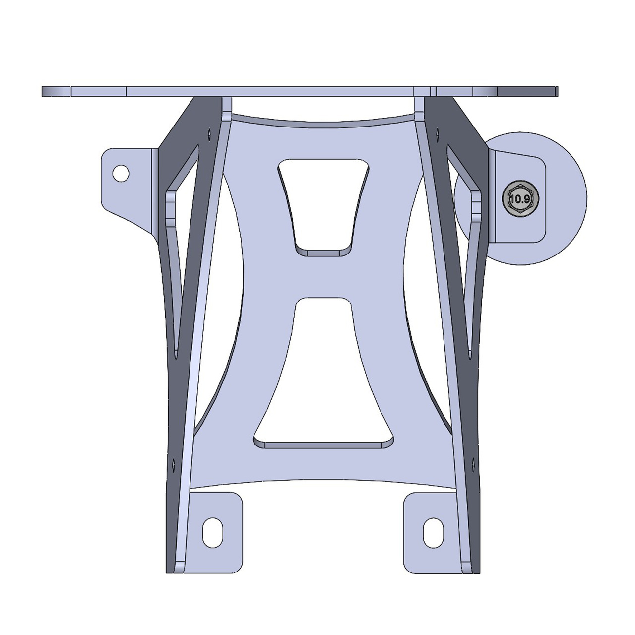 Jeep TJ LJ battery relocation bracket