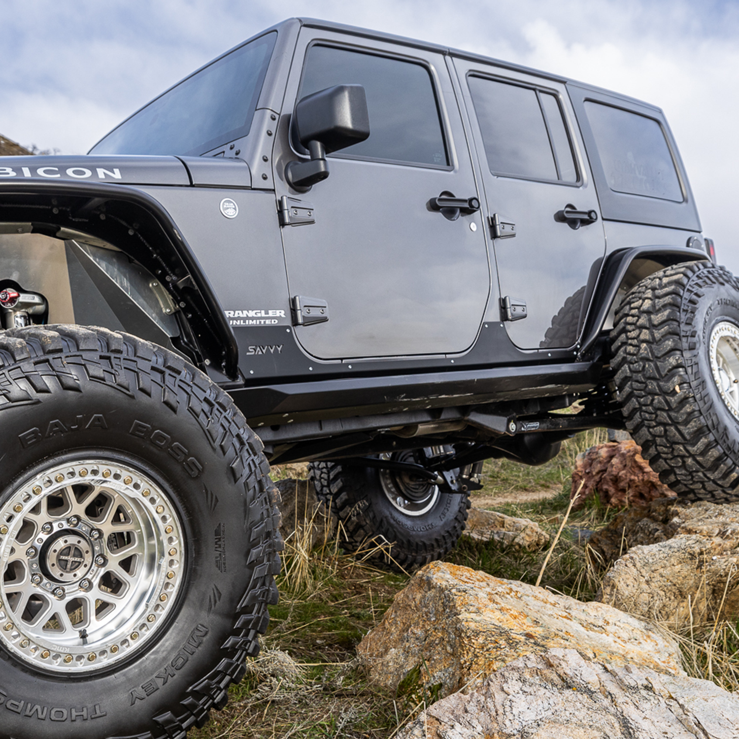 Best Jeep JKU lightweight sliders for trail protection