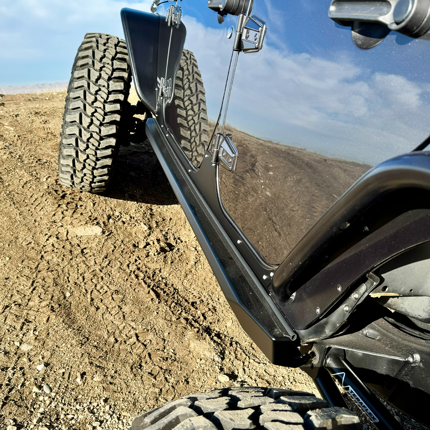 Best Jeep JKU rock sliders with step functionality
