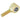 CE-9113L - Johnny Joint 2 1/2 in. Rod End (1 in. LH Thread, 2.625 in. x .562 in. Ball)