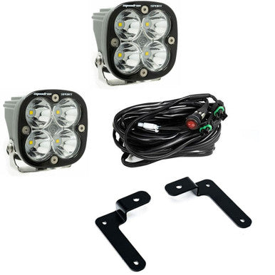 Jeep JL/JT Squadron Sport A-Pillar Light Kit - Jeep 2020-2025 Gladiator; 2018-2025 Wrangler JL