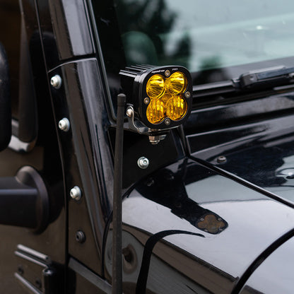 Squadron Pro Black LED Auxiliary Light Pod Pair - Universal