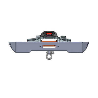 Jeep Gladiator JT off-road bumper with integrated D-ring mounts