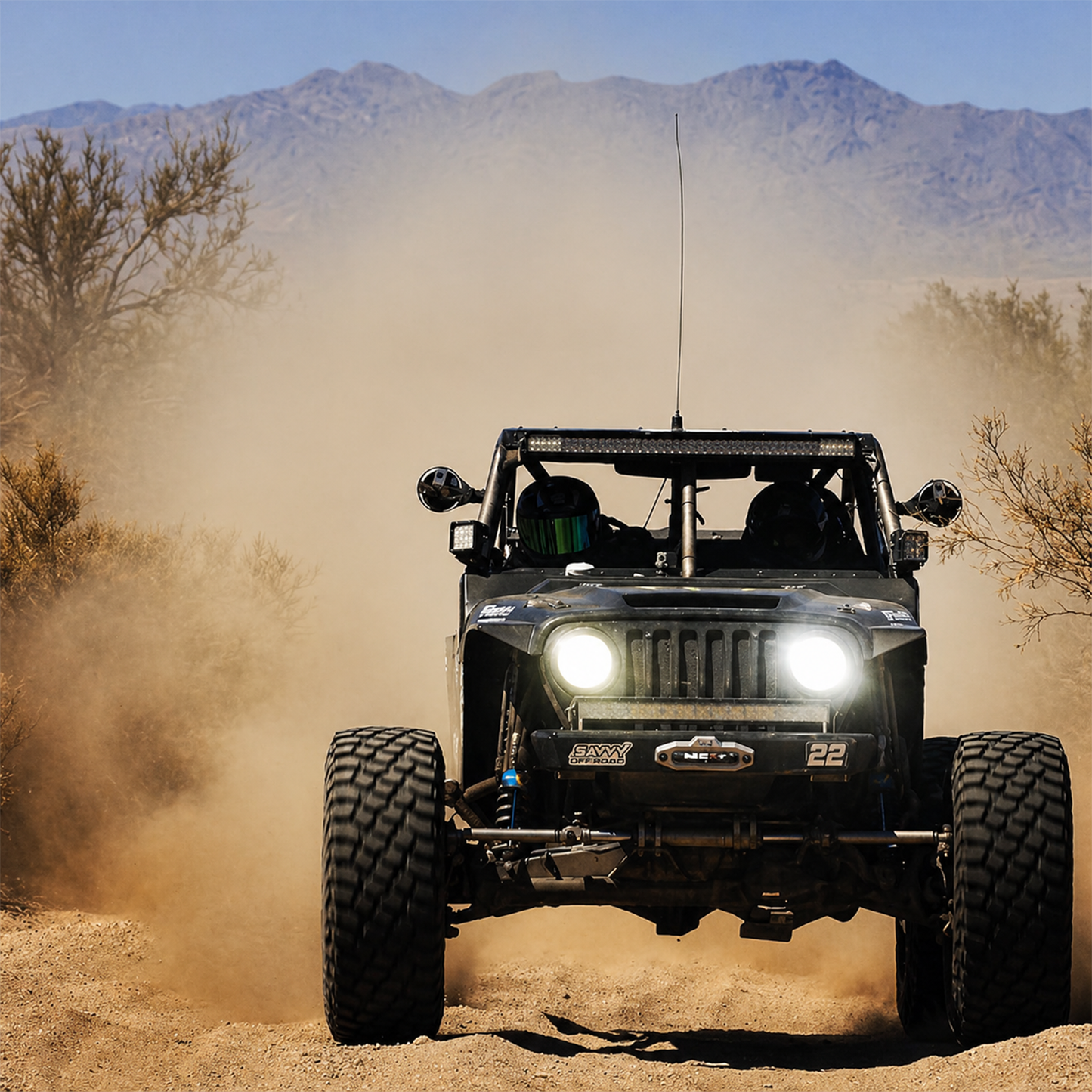 JEEP JK JKU FRONT BUMPER RACE PROVEN AND MADE FOR WARN WINCH AND FACTOR 55