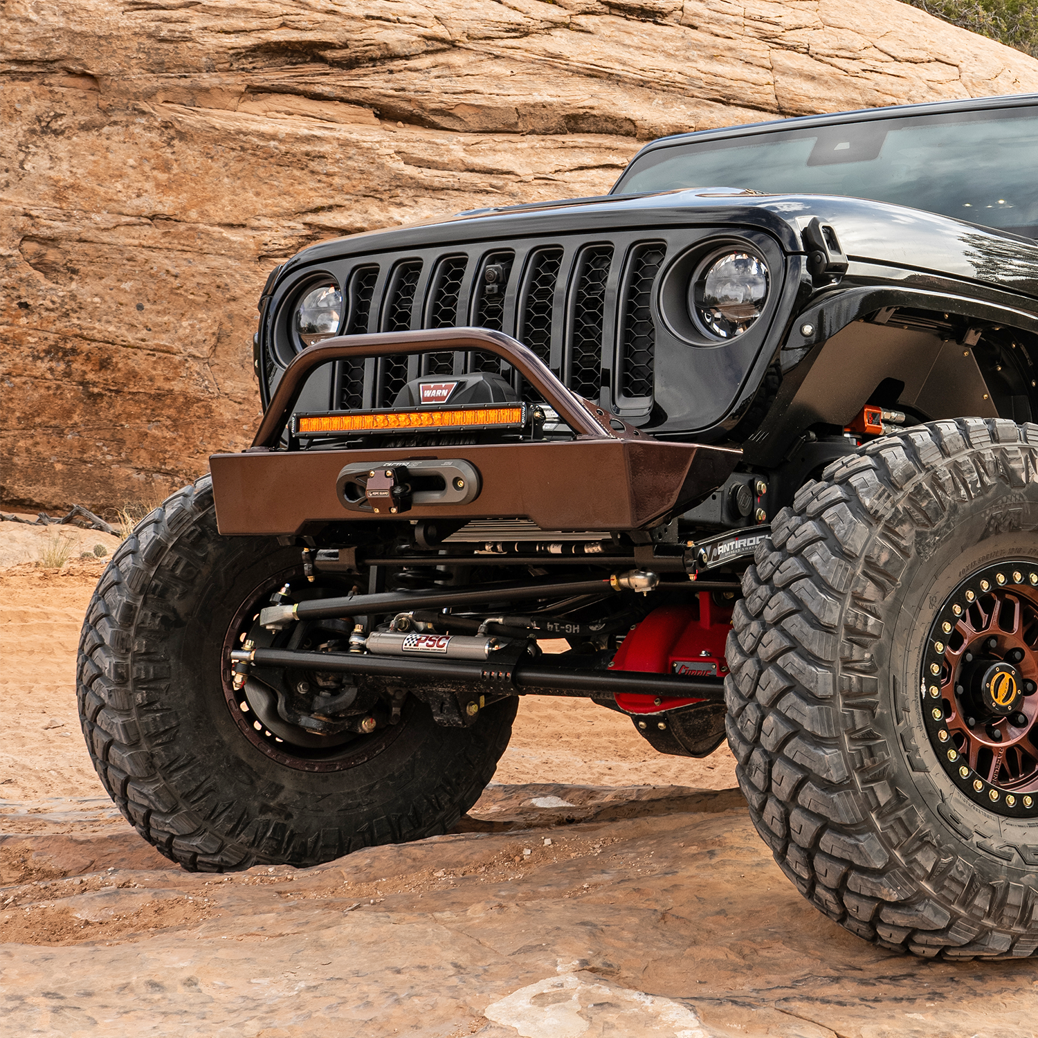 JEEP JL JLU JT FRONT BUMPER WARN WINCH FACTOR 55 FAIRLEAD