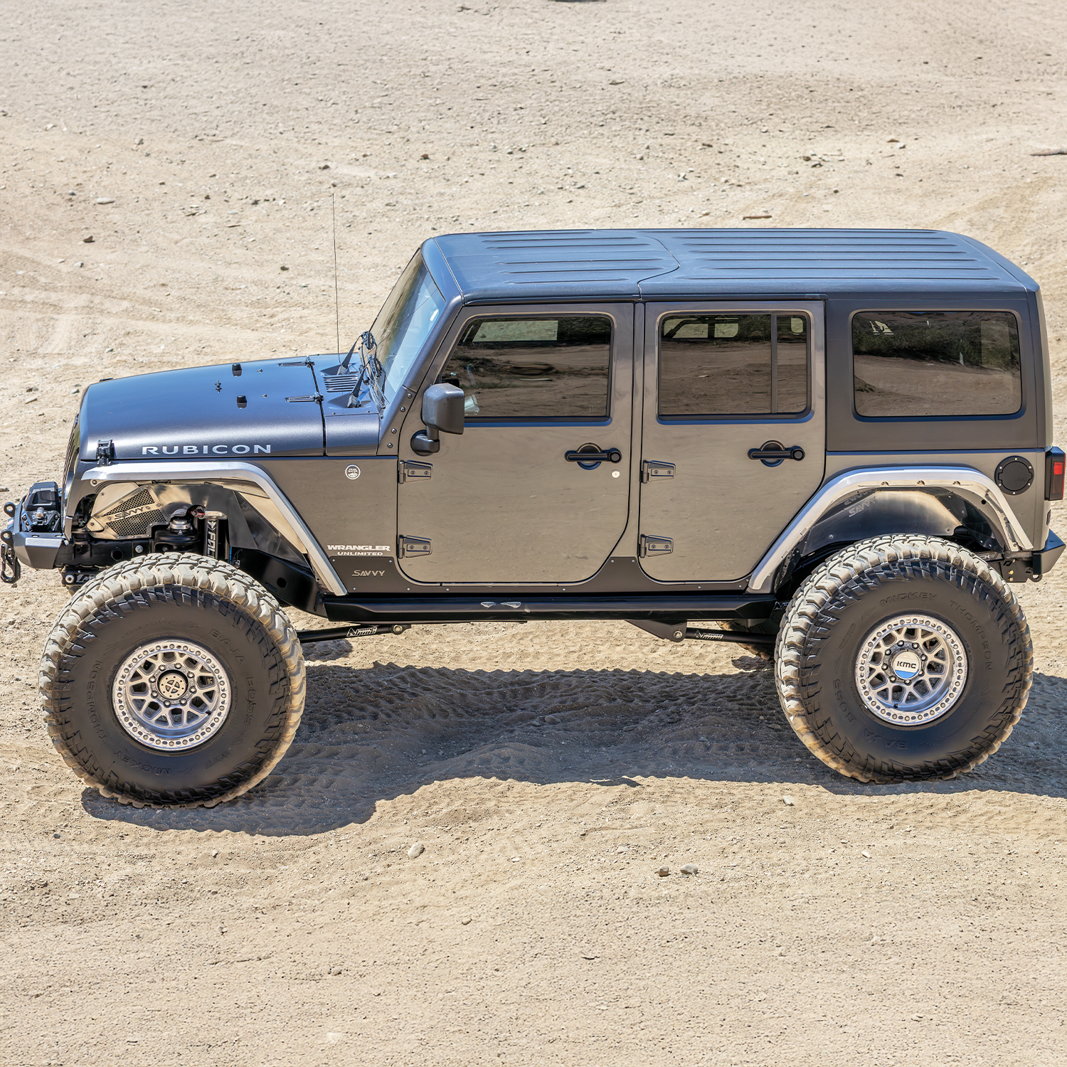 2007-2018 JEEP JK/JKU WRANGLER FRONT ULTRA HIGH LINE FENDERS (ALUMINUM) SAVVY OFFROAD