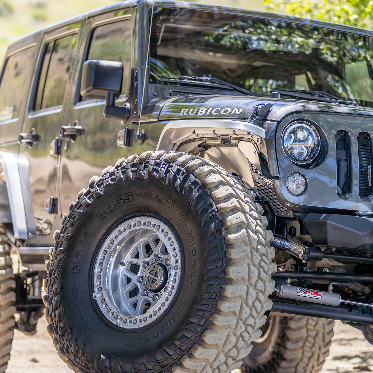 2007-2018 JEEP JK/JKU WRANGLER FRONT ULTRA HIGH LINE FENDERS (ALUMINUM) SAVVY OFFROAD