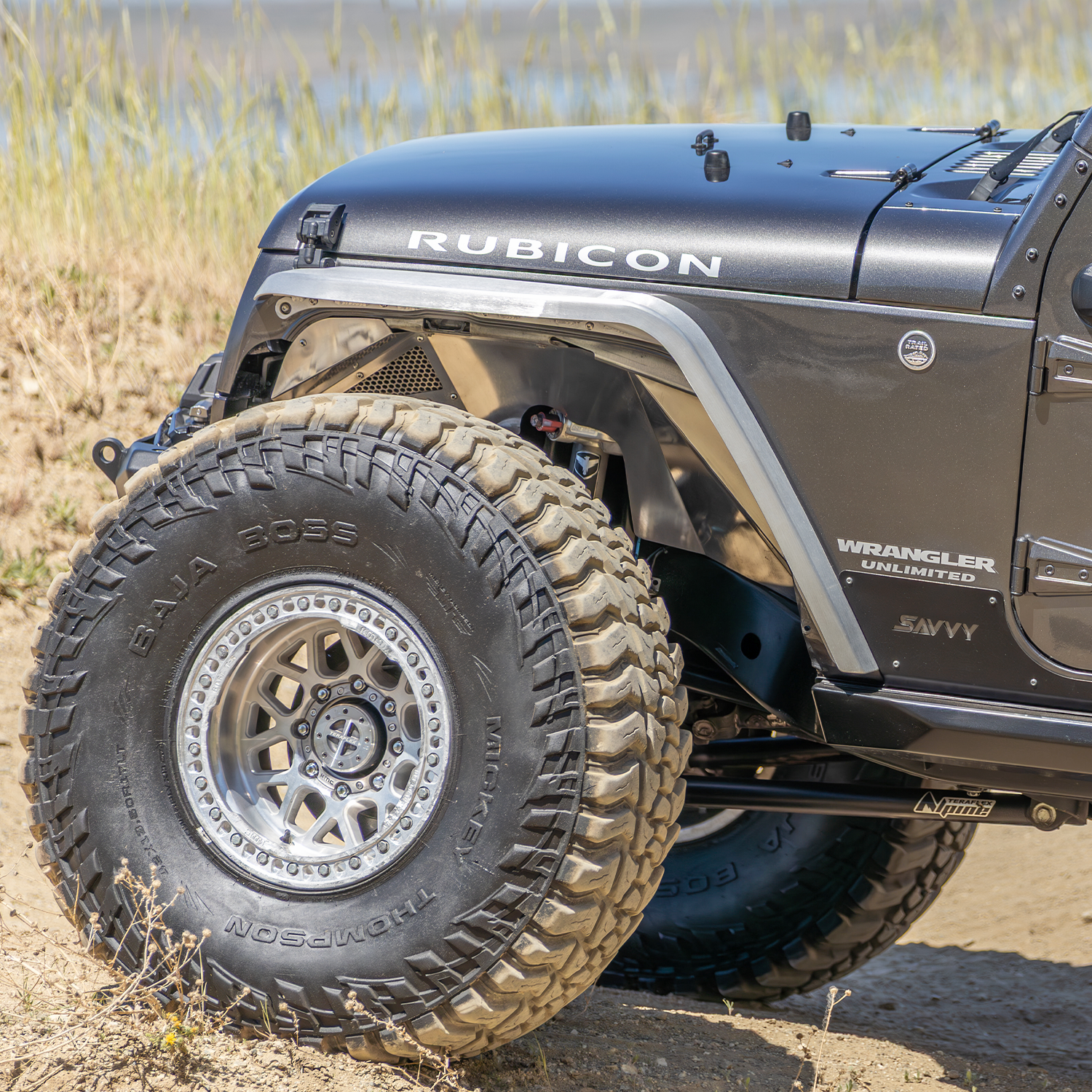 2007-2018 JEEP JK/JKU WRANGLER FRONT ULTRA HIGH LINE FENDERS (ALUMINUM) SAVVY OFFROAD