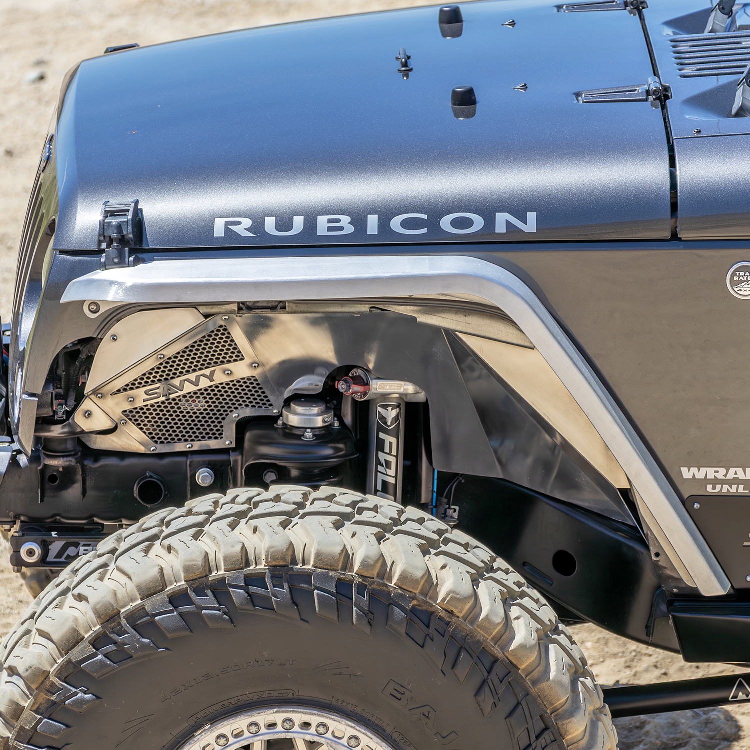 2007-2018 JEEP JK/JKU WRANGLER FRONT ULTRA HIGH LINE FENDERS (ALUMINUM) SAVVY OFFROAD