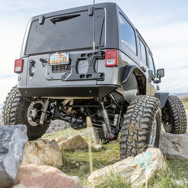 2007-2018 JEEP JK/JKU WRANGLER REAR INNER FENDERS (HIGH CLEARANCE ALUMINUM) SAVVY OFFROAD