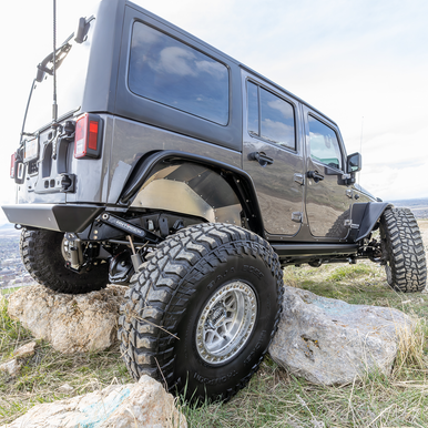 2007-2018 JEEP JK/JKU WRANGLER REAR INNER FENDERS (HIGH CLEARANCE ALUMINUM) SAVVY OFFROAD