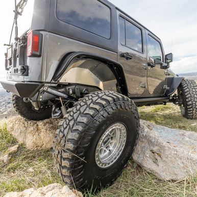 2007-2018 JEEP JK/JKU WRANGLER REAR INNER FENDERS (HIGH CLEARANCE ALUMINUM) SAVVY OFFROAD