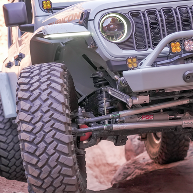 Jeep JL front inner fenders 40” tire clearance